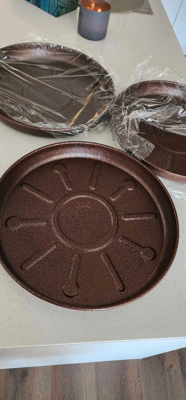 Heavy Duty Flowerpot Tray - 3 Pcs image indicator(2)