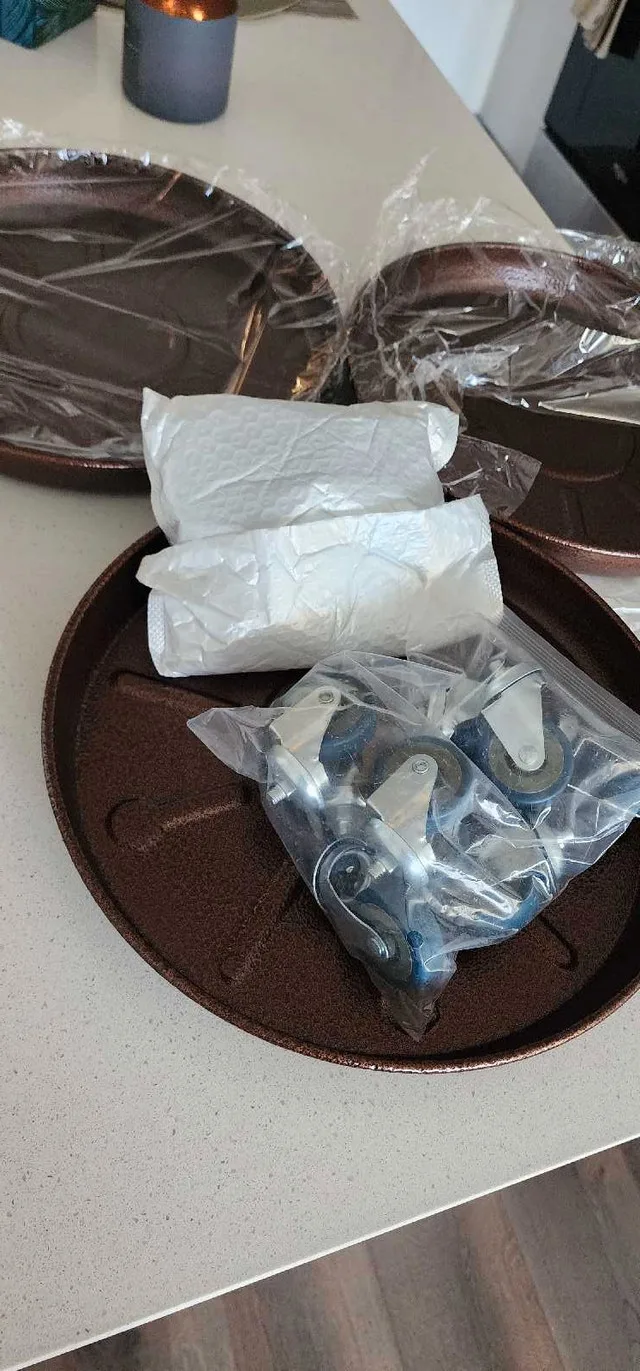 Heavy Duty Flowerpot Tray - 3 Pcs image indicator(3)