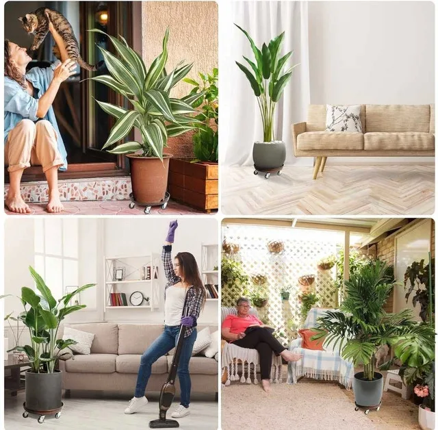 Heavy Duty Flowerpot Tray - 3 Pcs image indicator(4)