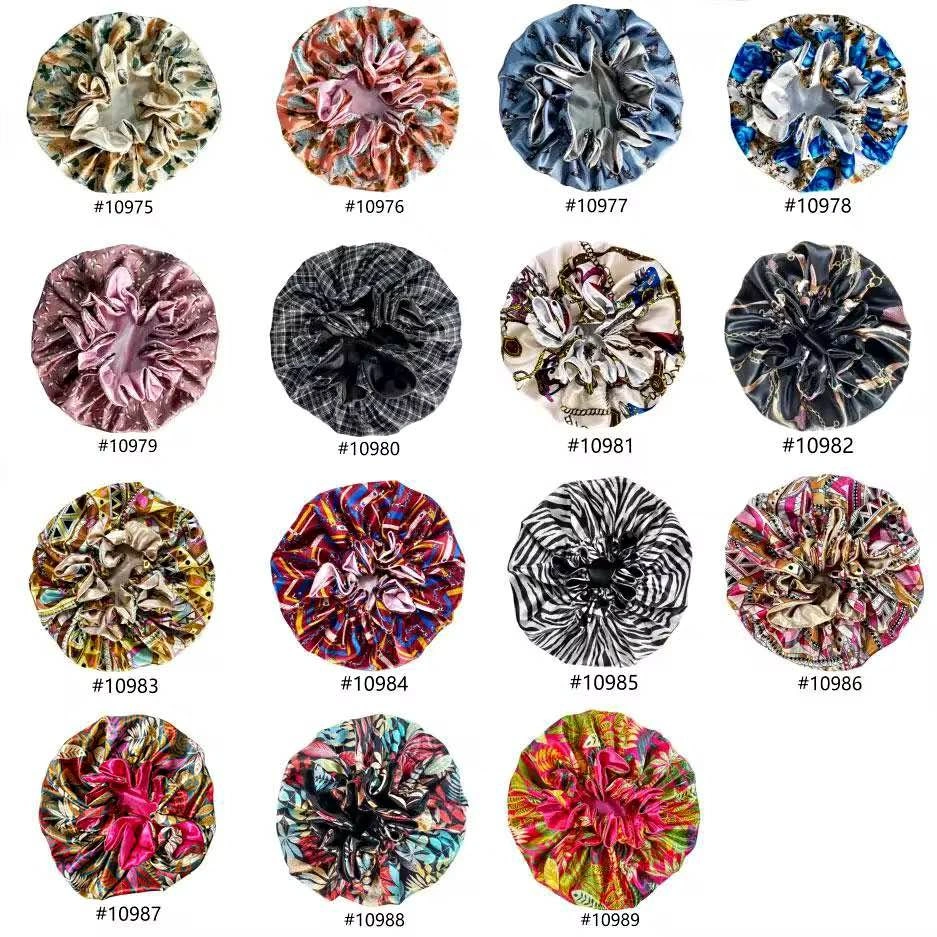 Premium Double-Layer Satin Bonnet - Hair Protection