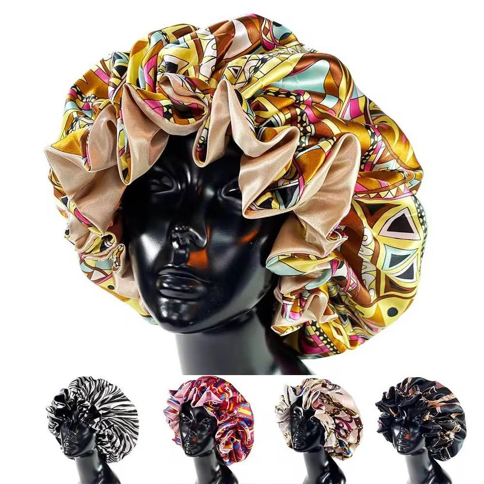 Premium Double-Layer Satin Bonnet - Hair Protection - photo 2