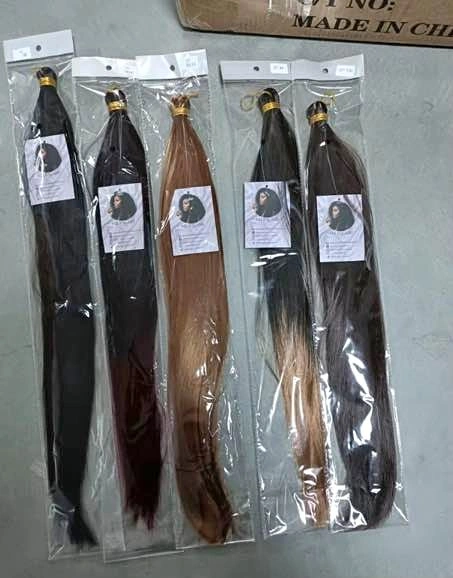 Milbacash Luxury Bone Straight Braiding Hair - Premium Synthetic
