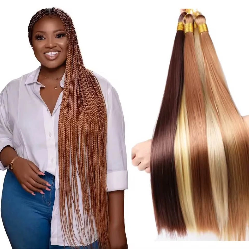 Milbacash Luxury Bone Straight Braiding Hair - Premium Synthetic - photo 2