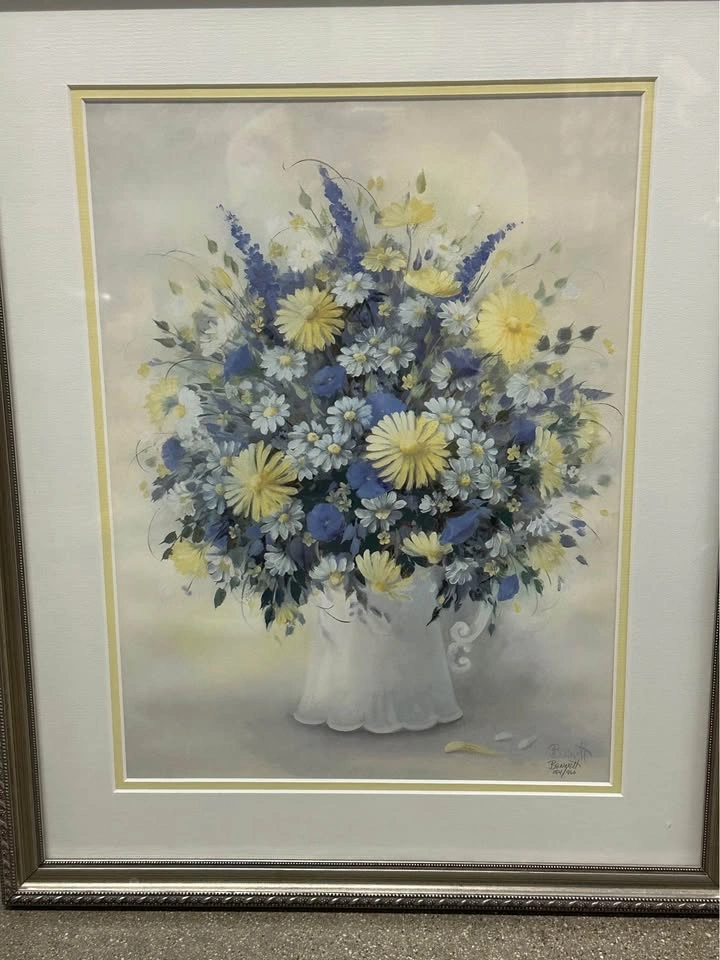 Framed Floral Wall Art – $15 - photo 4
