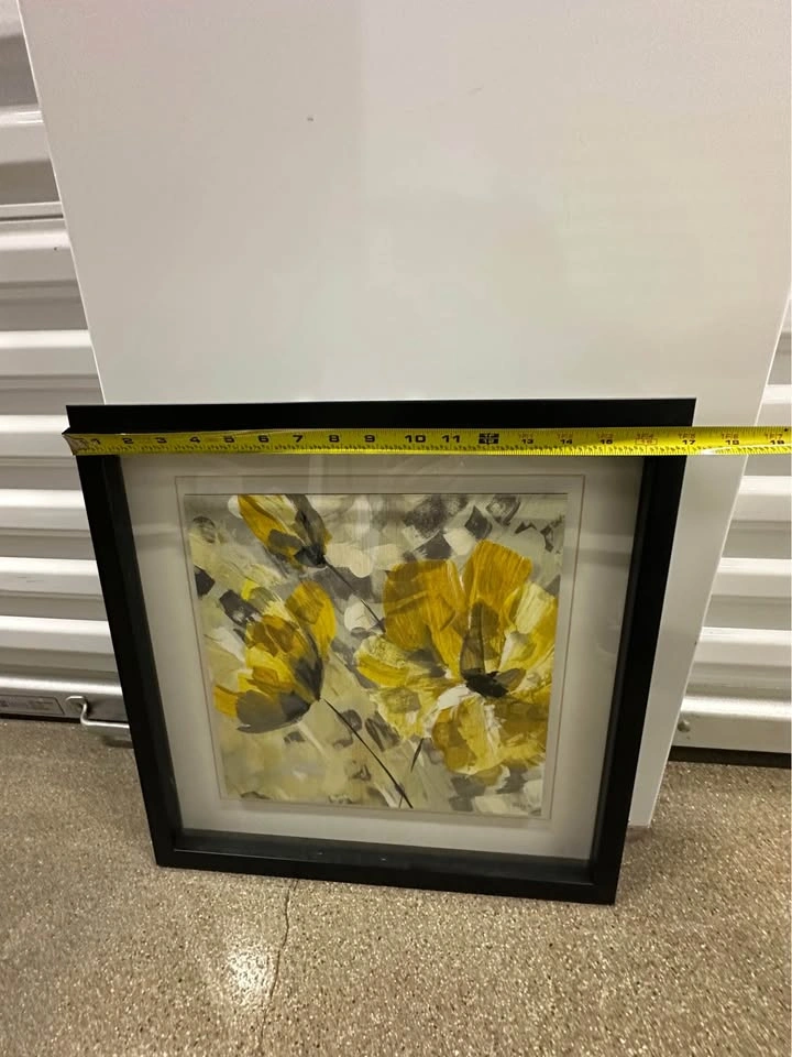 Framed Floral Wall Art – $15 - photo 3