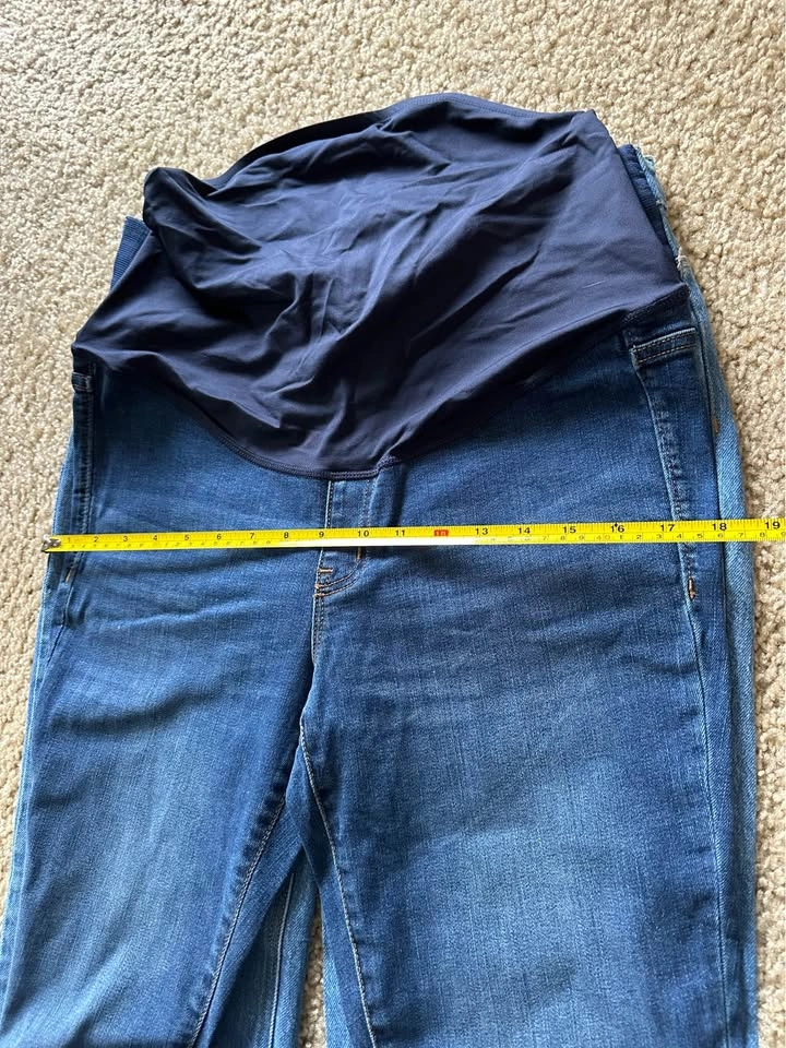Maternity Jeans (2 Pairs) Size M – New - photo 5