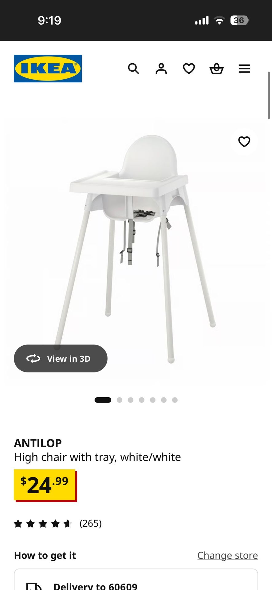 IKEA High Chair