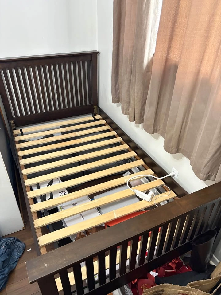 Single Bed Frame with Mattress - photo 3