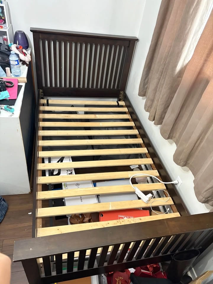 Single Bed Frame with Mattress - photo 4