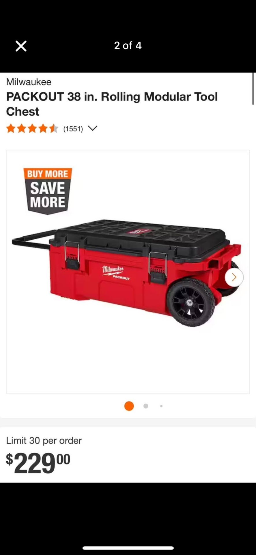 Milwaukee Tool Chest - Brand New in Box - photo 4