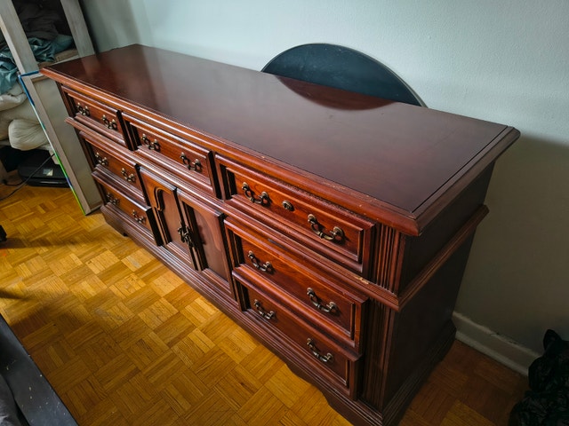 Ontario Made Solid Mahogany Hespeler Dresser