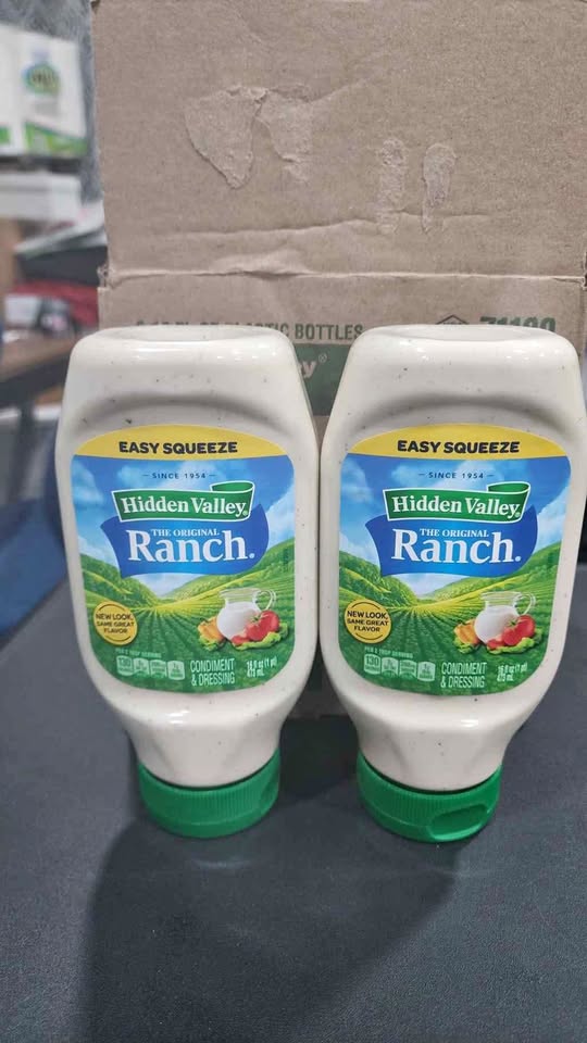 HIDDEN VALLEY DRESSING RANCH CASE OF 5 OR BY 2PC