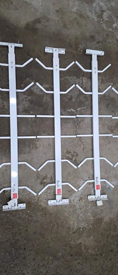 7 White MR GOODBAR Window Security Bars - photo 2