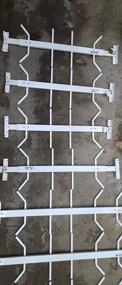 7 White MR GOODBAR Window Security Bars - photo 3