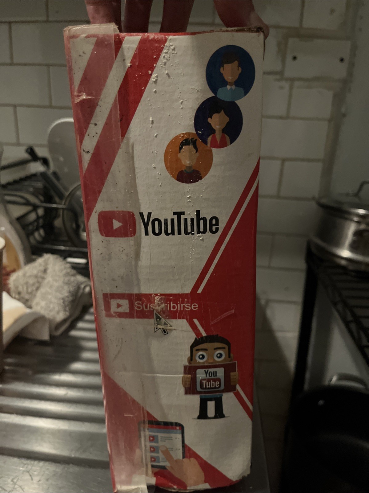 YouTube Espresso Cup and Plate Set Ceramic Coffee Mug Keychain - photo 2