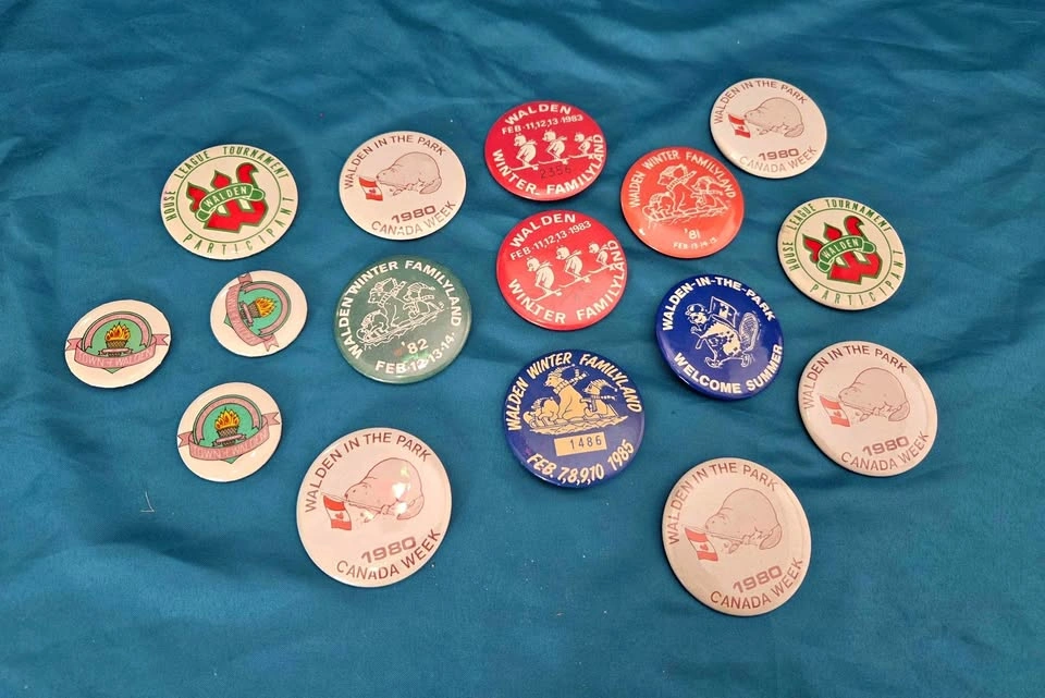 Vintage Walden Event Pins Collection