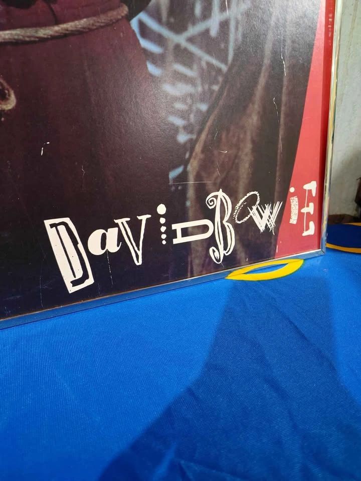 Vintage Rare 1988 David Bowie Promo Stock Board Poster - photo 4