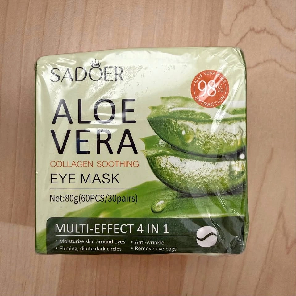 SADOER Aloe Vera Collagen Eye Mask - 60pcs