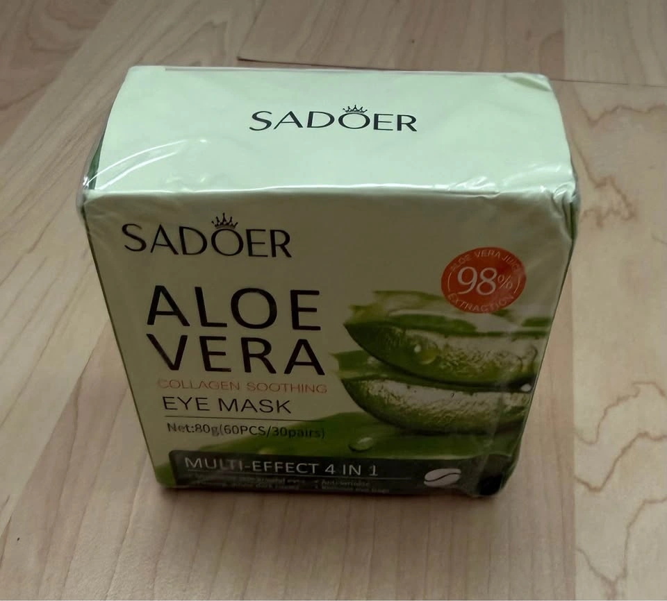 SADOER Aloe Vera Collagen Eye Mask - 60pcs - photo 2