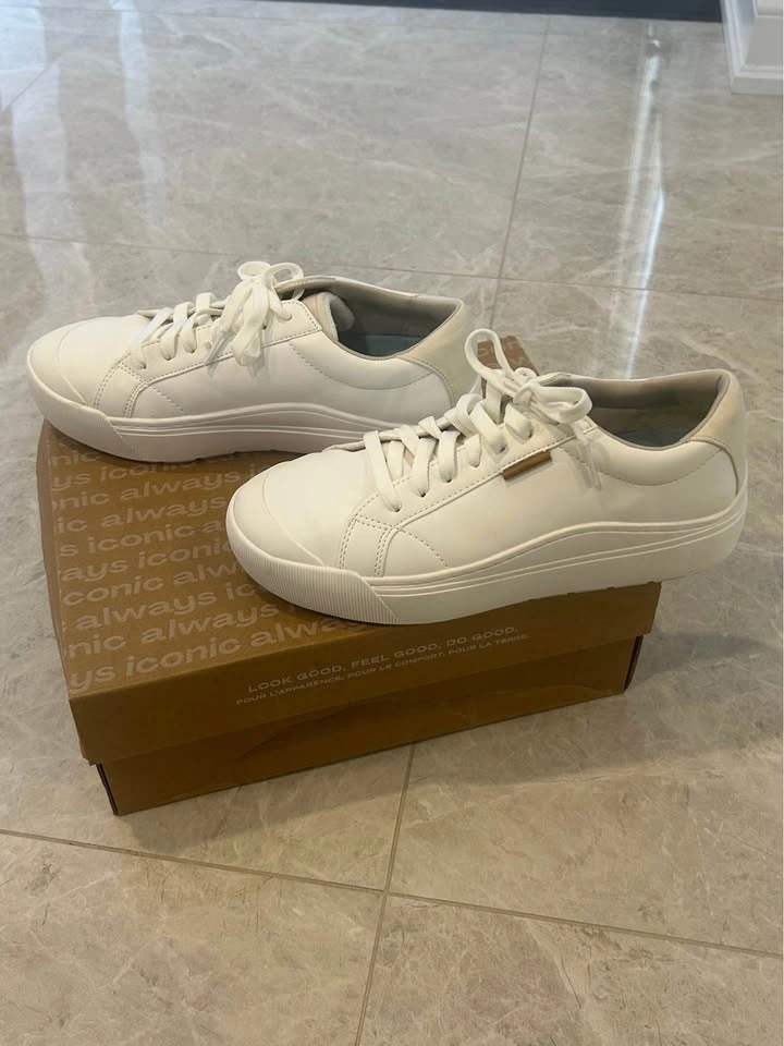 Dr. Scholl's Time Off White Sneakers Women's 8 M - photo 3
