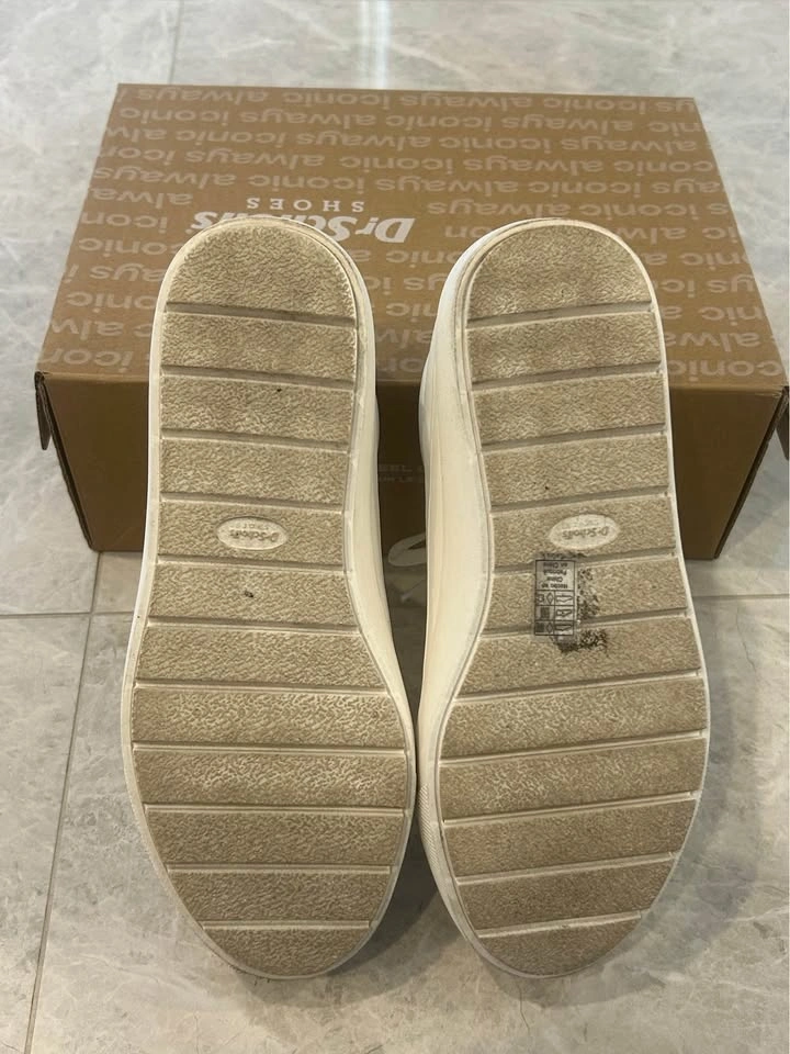 Dr. Scholl's Time Off White Sneakers Women's 8 M - photo 5