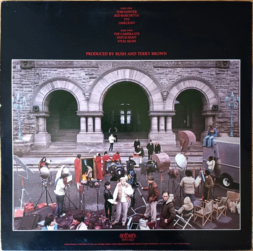 Rush - Moving Pictures LP - 1981 Cdn. Masterdisk pressing VG+ - photo 2