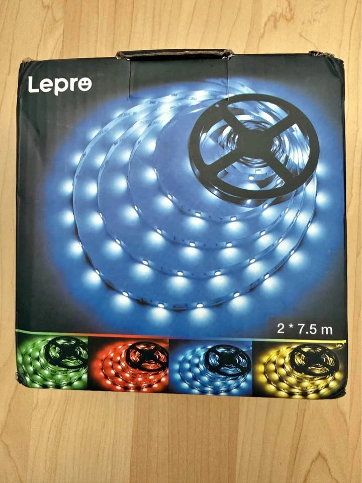 Brand New Lepro RGB LED Strip Lights – 2 Rolls (15m Total) - photo 2
