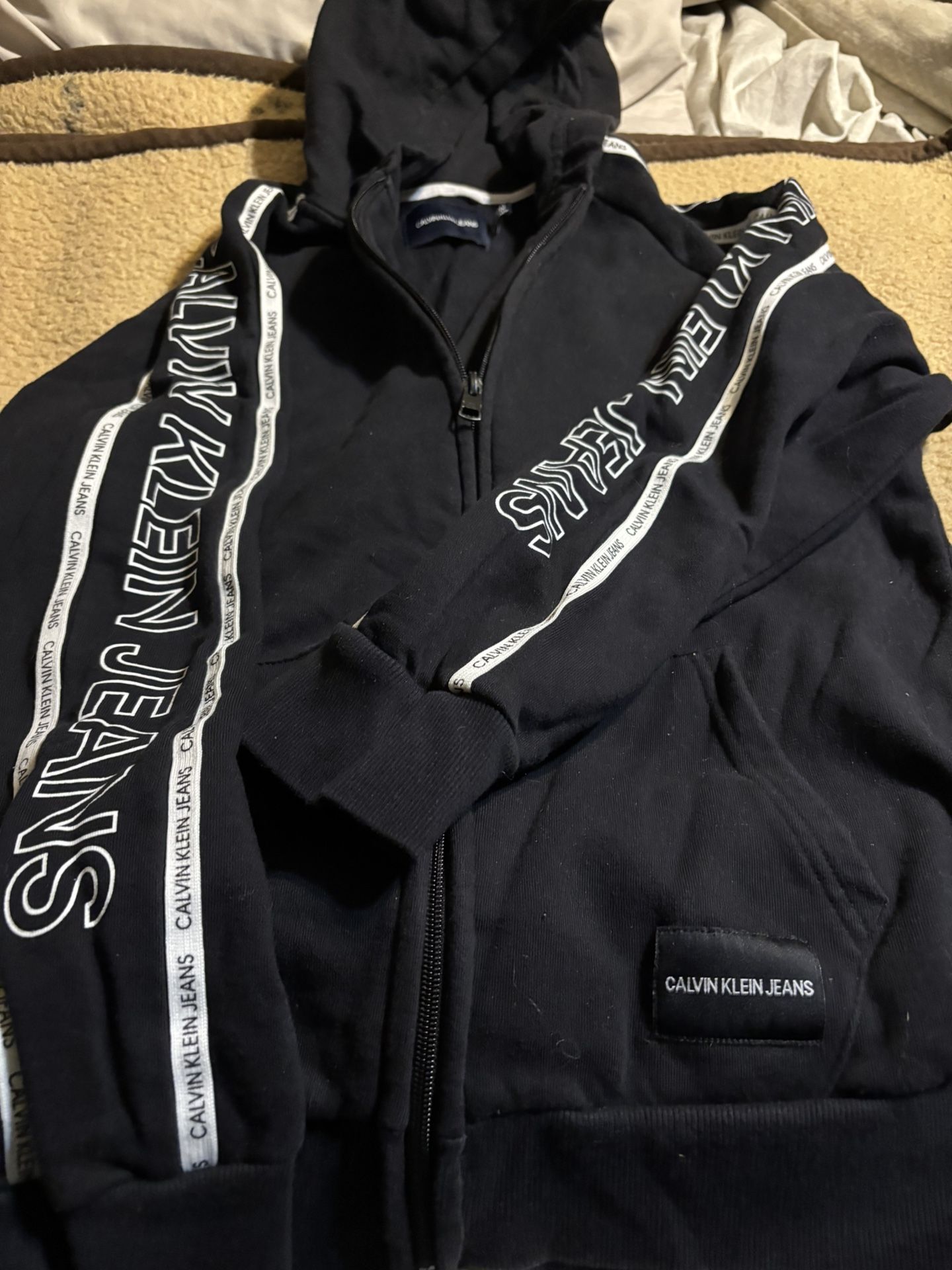 Calvin Klein Zipped Sweat Jacket - photo 2