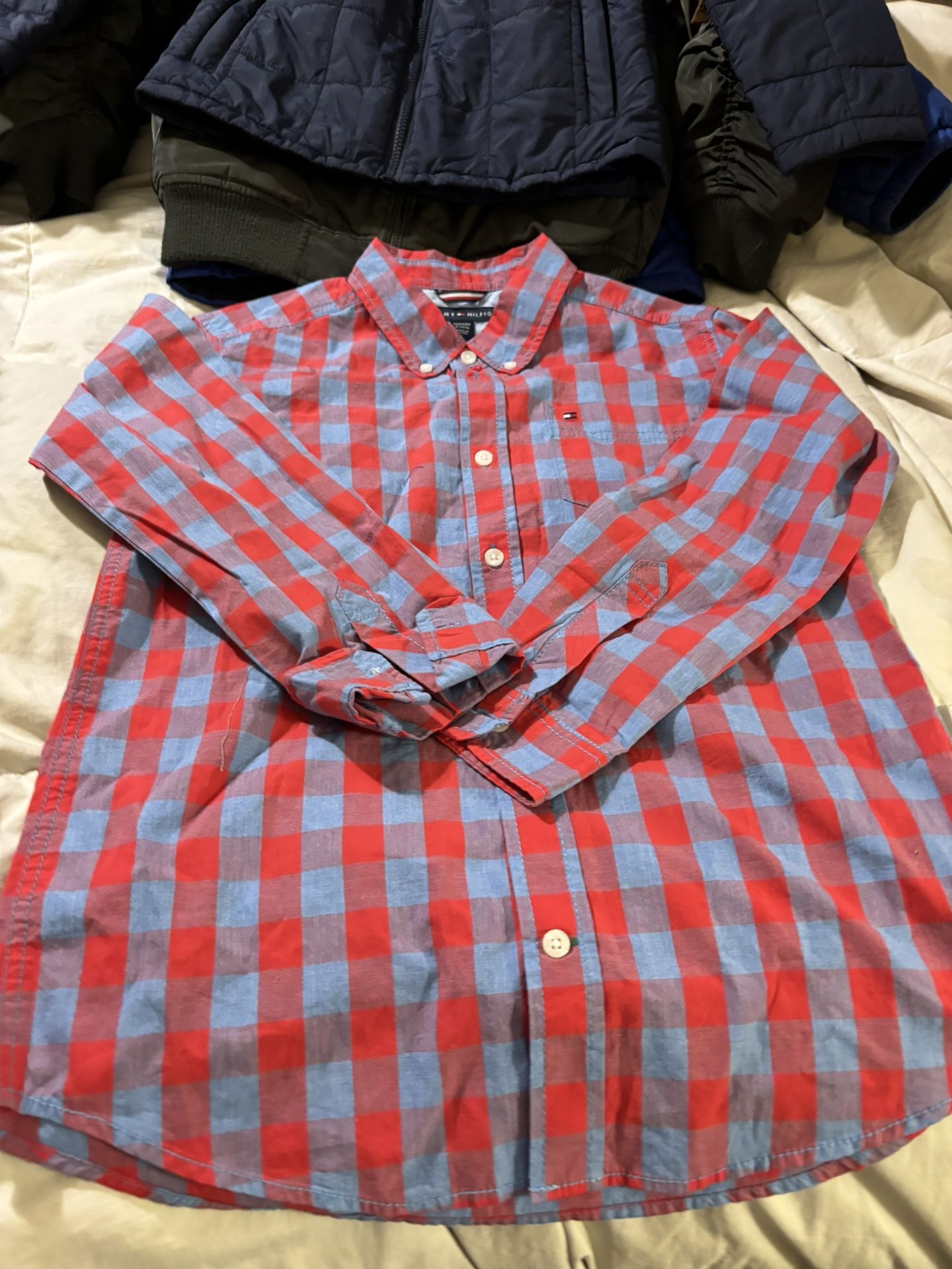 Tommy Hilfiger Shirt Sz 14 New