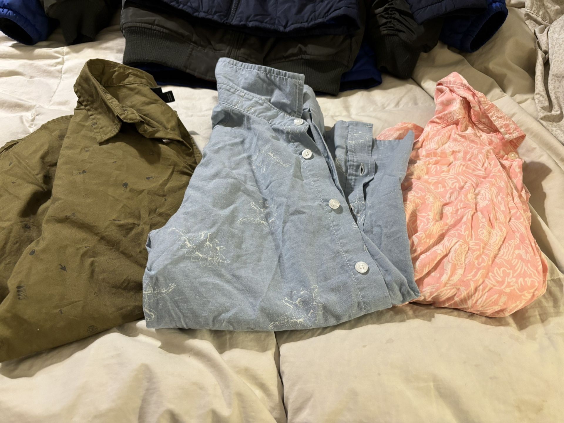 3 Boy Shirts Sz 14
