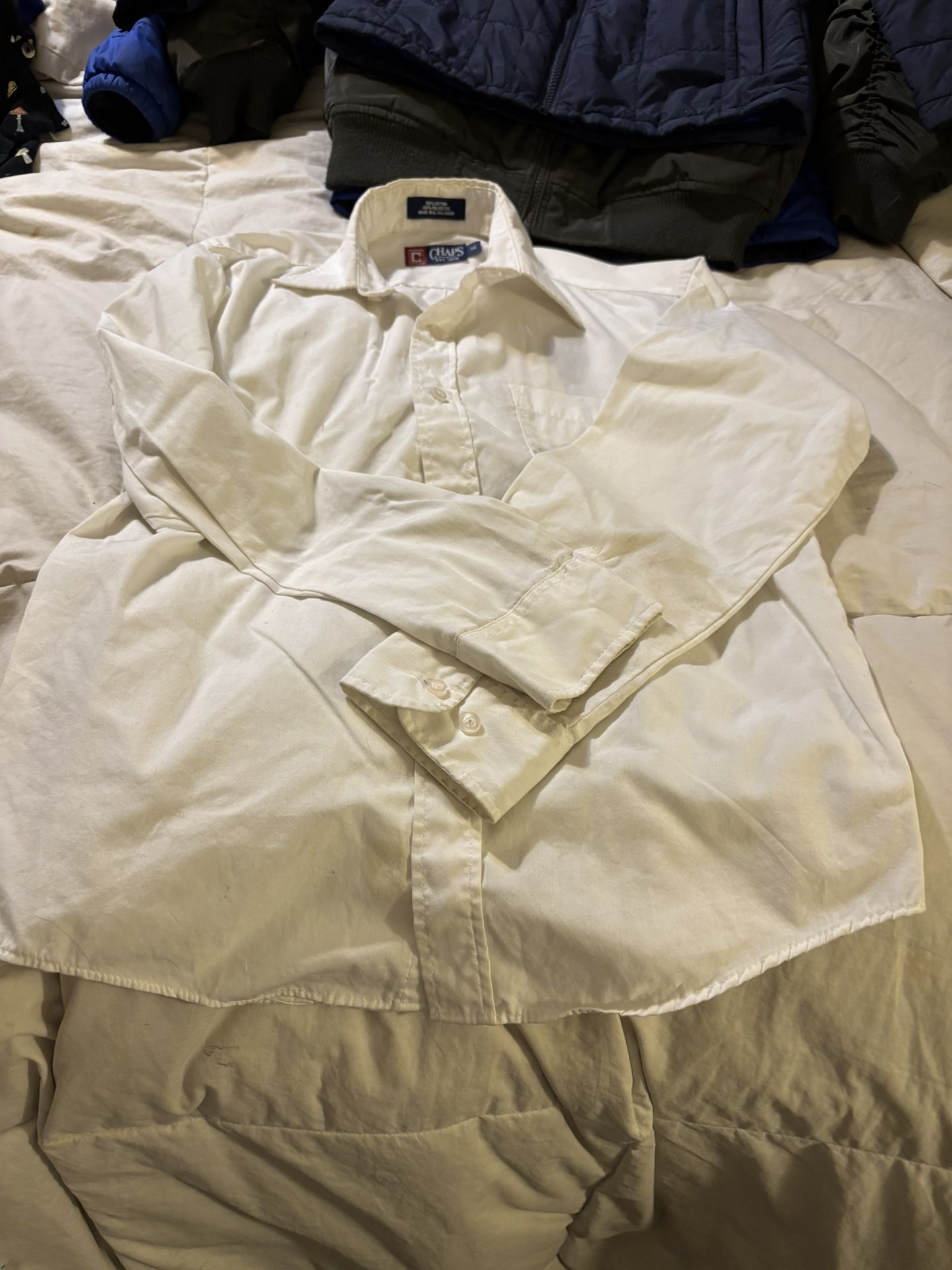 Chaps Dress Shirt Size 14 - photo 3