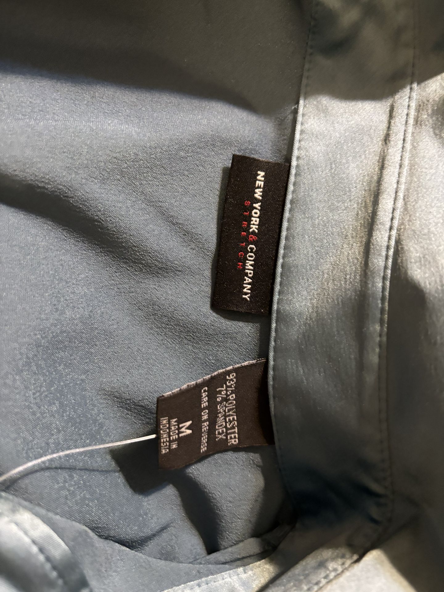 Ny & Co Satin Blouse (NWT) Sz M - photo 3