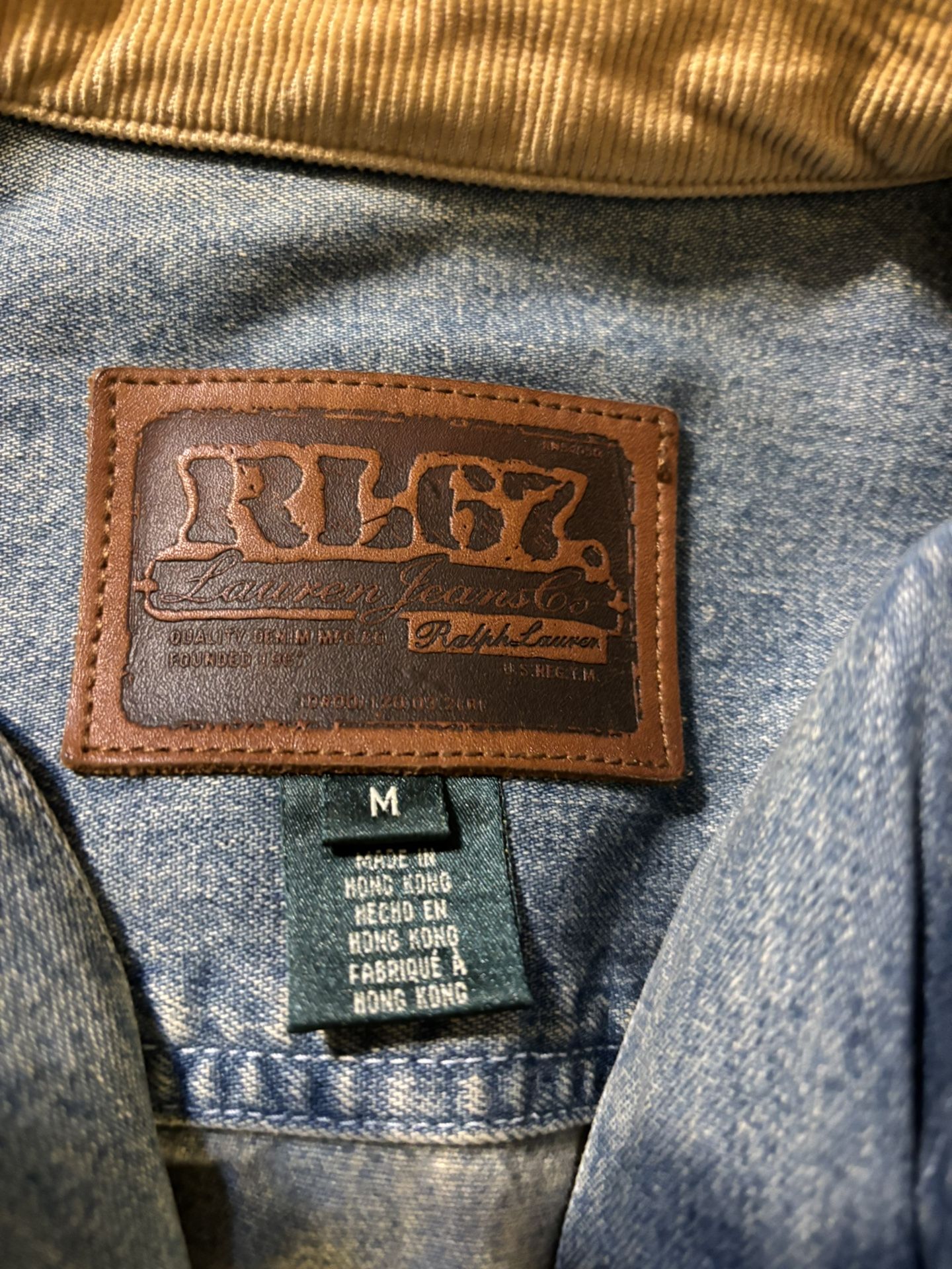 Ralph Lauren Jean Jacket Sz M - photo 3