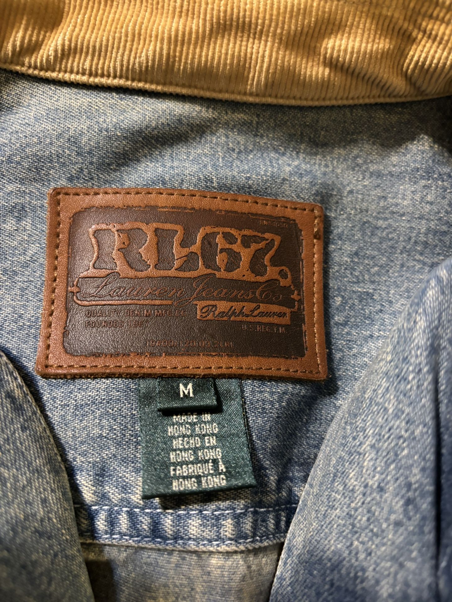 Ralph Lauren Jean Jacket Sz M - photo 4