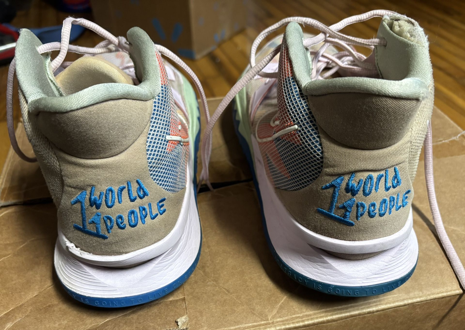 Nike Kyrie 7 - 1 World 1 People - Size 15 - photo 2