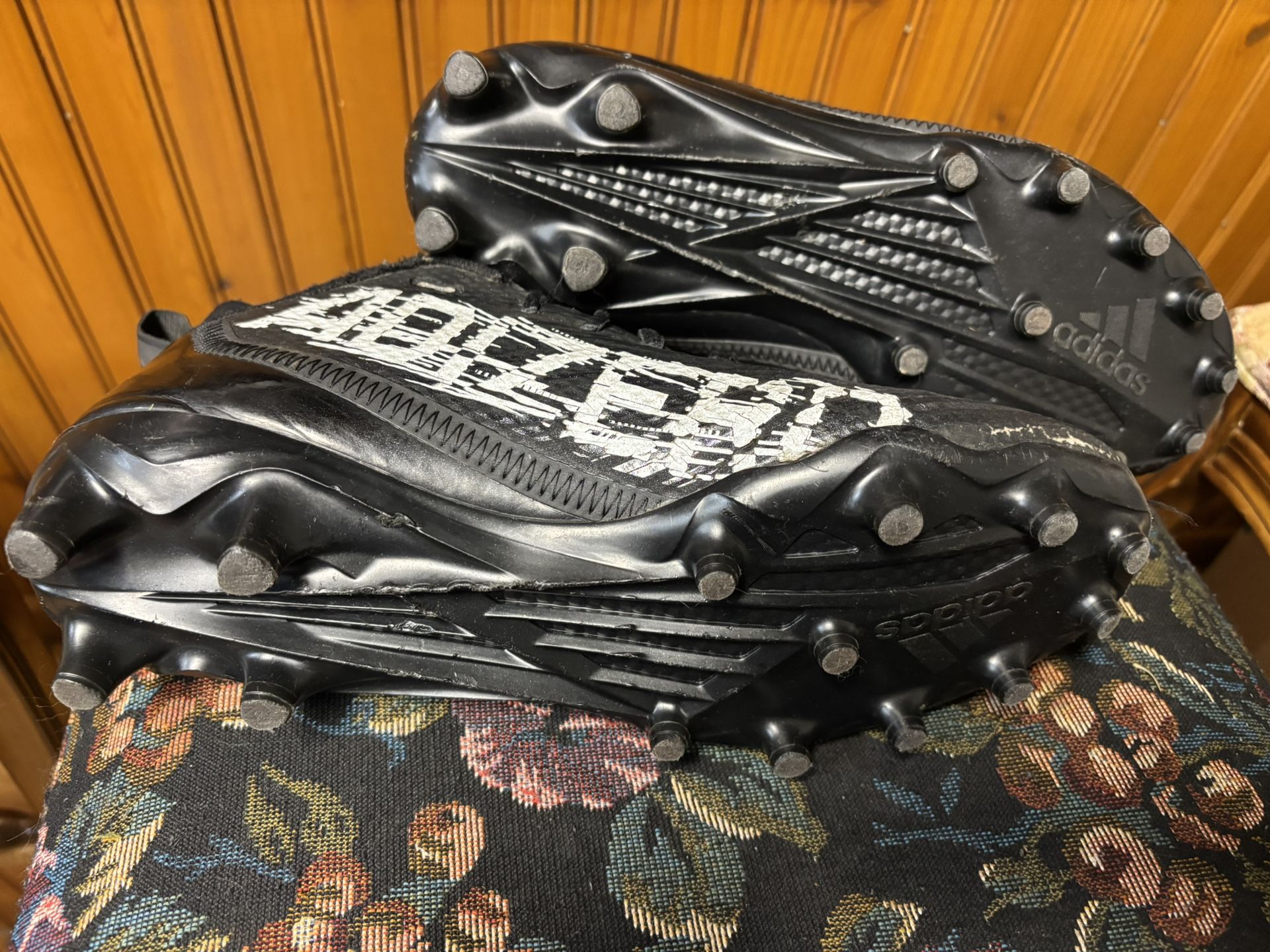 Adidas Adizero Football Cleats Size 8 1/2 - photo 2