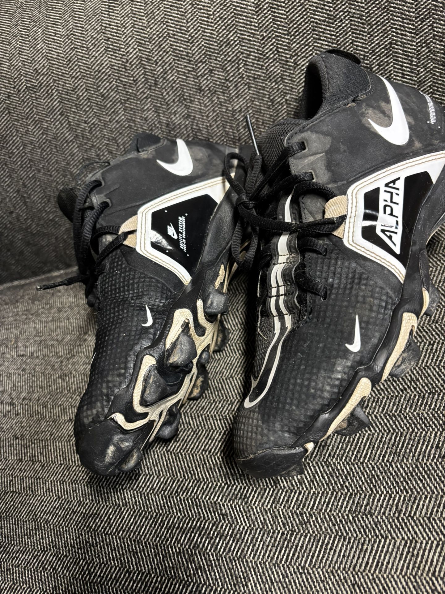 Nike Fast flex Football Cleats Size 5.5Y - photo 3