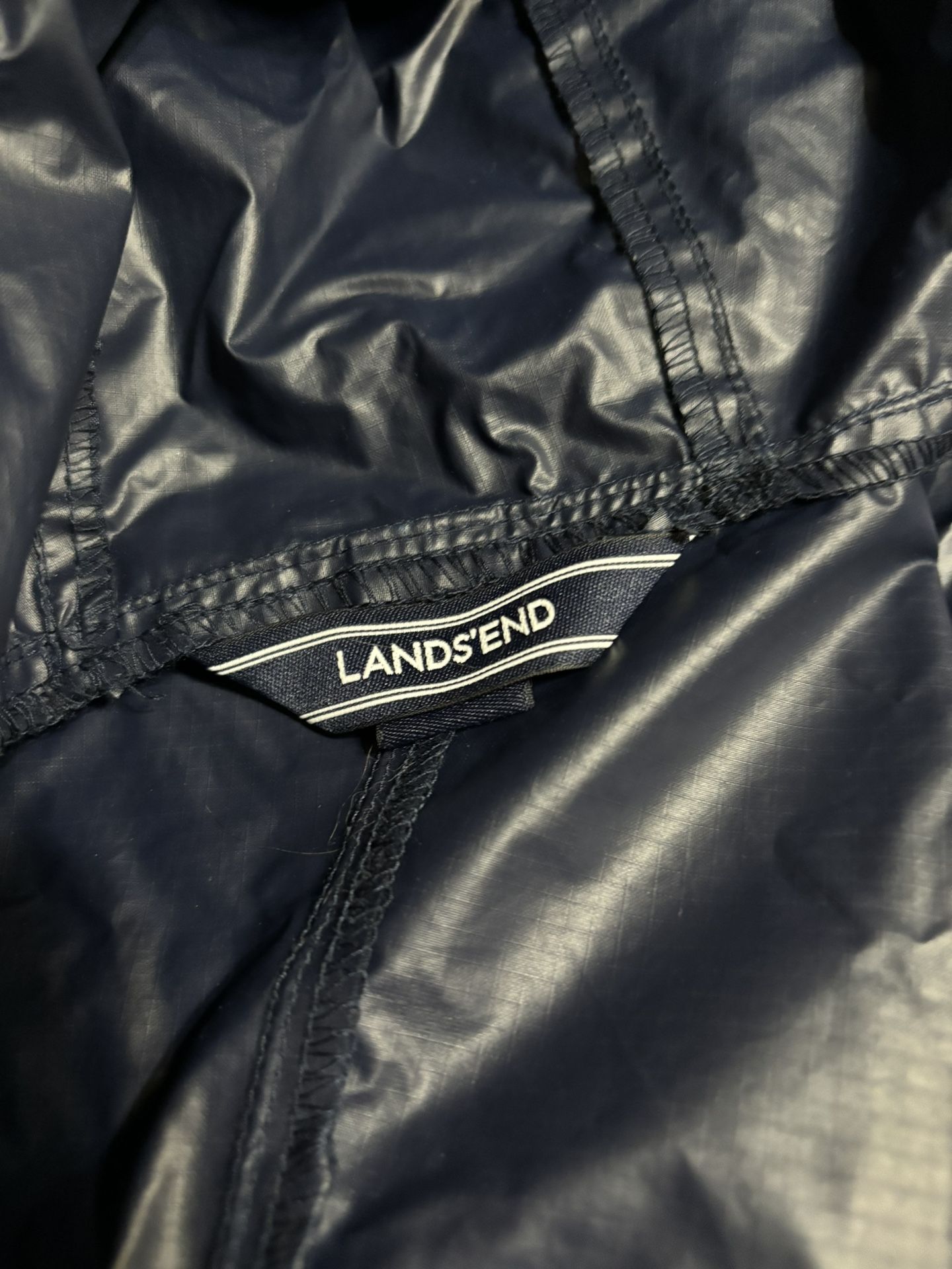 Lands End Rain Jacket - Kids Size S - photo 2
