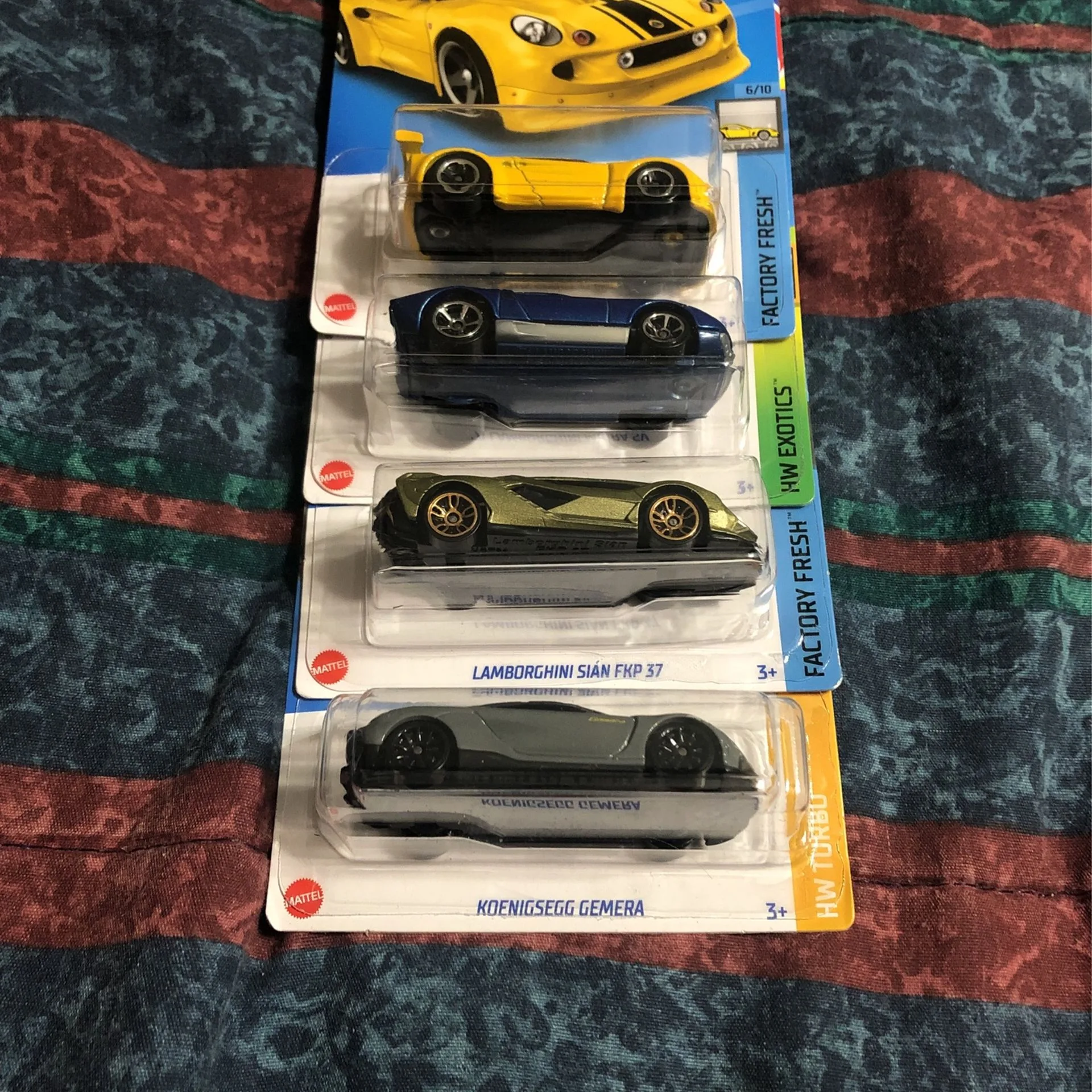 Hot Wheels Exotics Cars