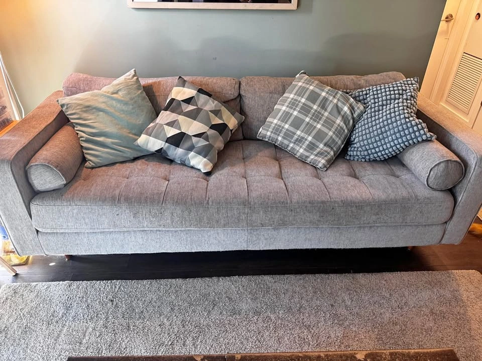 Grey IKEA couch