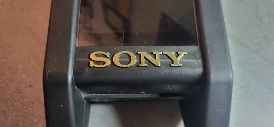 Vintage Sony Cassette Tape Holder Case Retro 80s Storage Organiz - photo 2