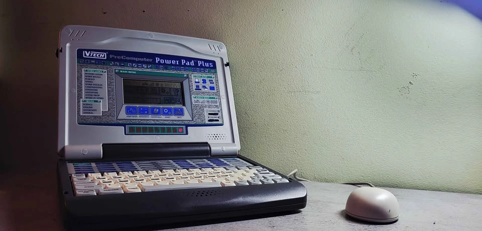 Retro 90s VTech Learning Laptop (Power Pad Plus) + Mouse - photo 2