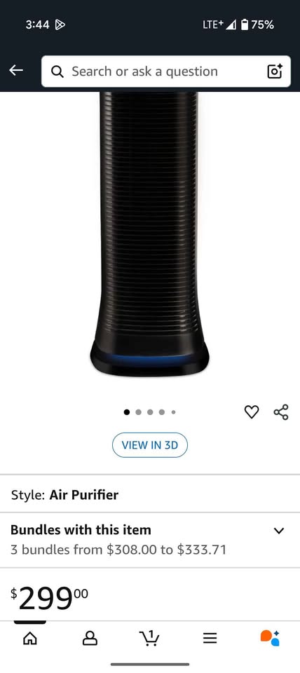 🔥 Honeywell HFD310C Air Purifier & Fan | Washable ✨ [Item 1.08] - photo 2