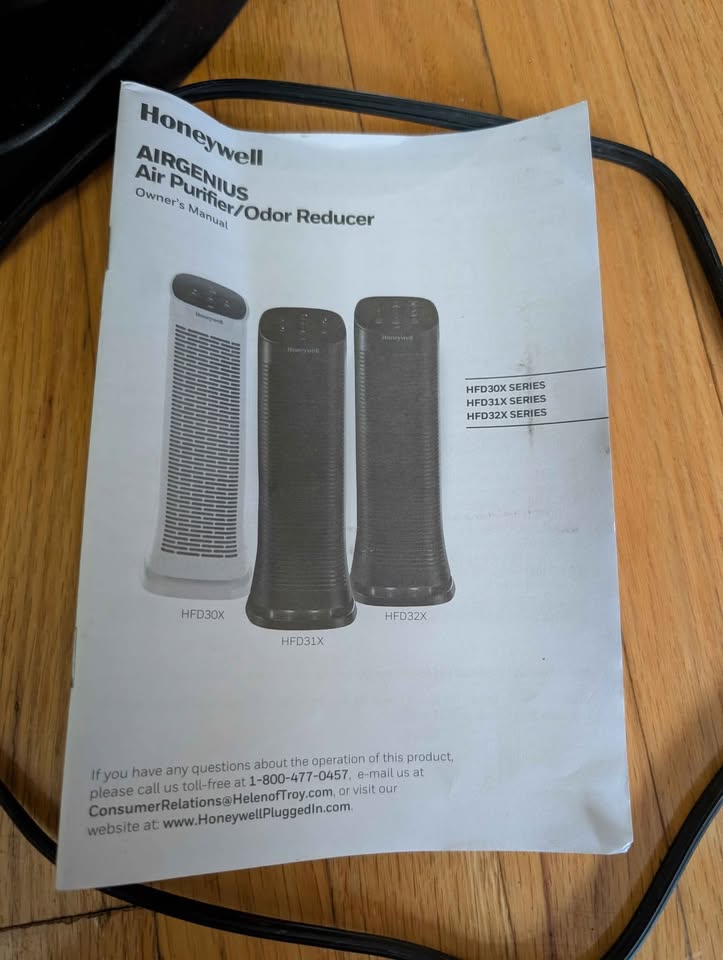 🔥 Honeywell HFD310C Air Purifier & Fan | Washable ✨ [Item 1.08] - photo 3