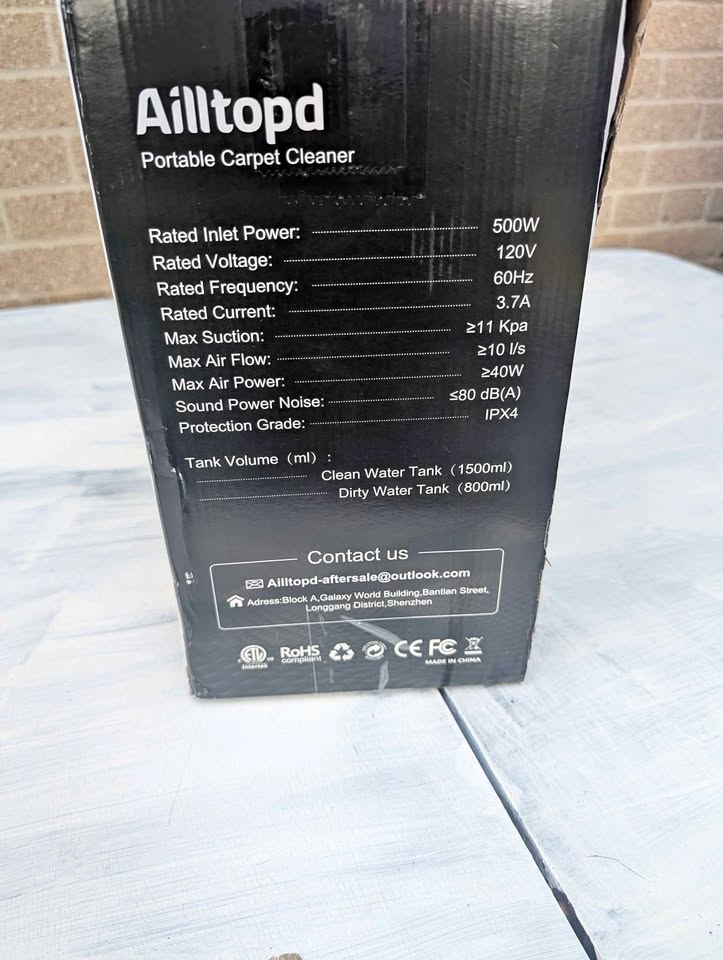 Carpet Cleaner – Portable Upholstery & Pet Stain Machine