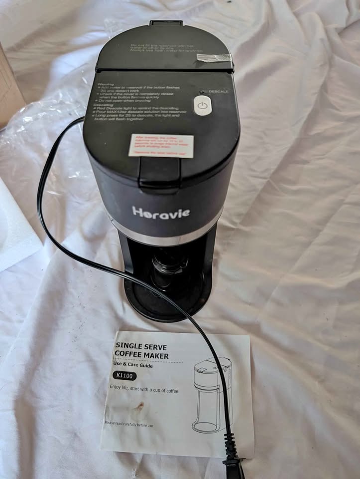 ☕ One-Touch Brewing – Horavie K1100 Coffee Magic! ✨ [Item 1.7]