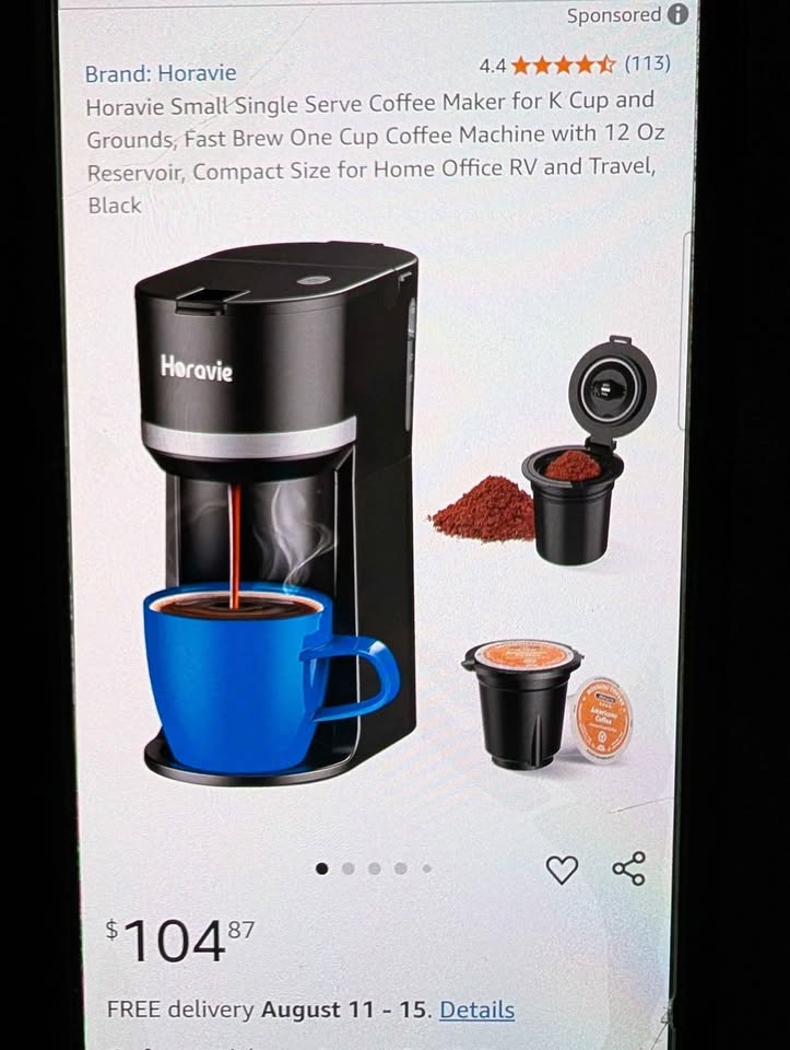 ☕ One-Touch Brewing – Horavie K1100 Coffee Magic! ✨ [Item 1.7] - photo 3