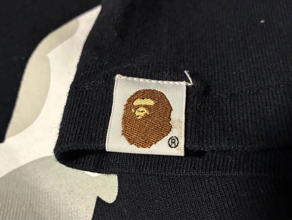 BAPE Ape Head Tee - Black/White Camo Limited Release - photo 4