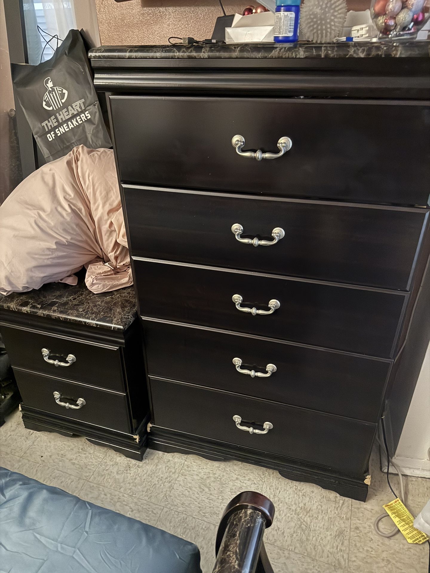Men’s Dresser And Night Stand
