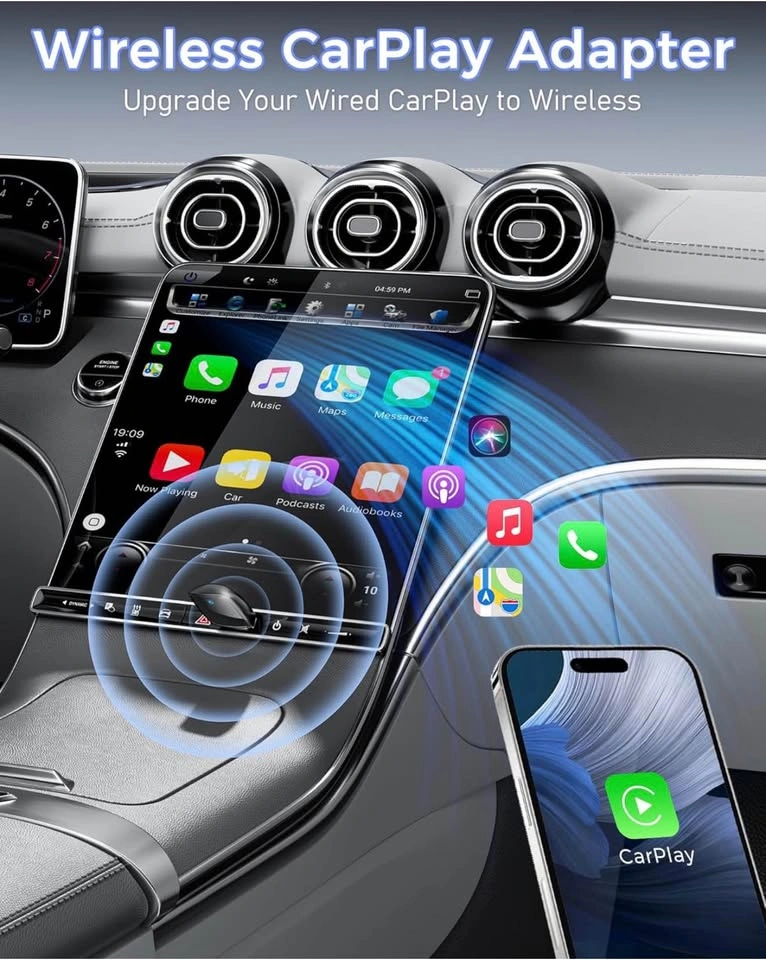 (New) Wireless CarPlay Adapter for Apple iPhone - photo 2